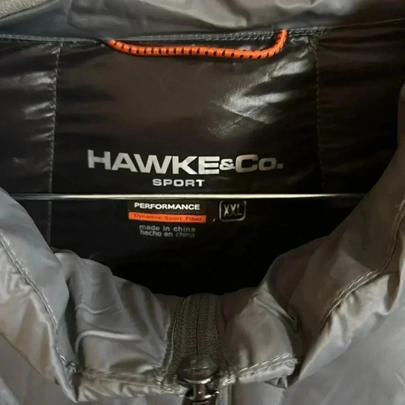 Hawke & Co Gray Lightweight Puffer Jacket Coat Size XXL - Picture 9 of 9